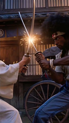 Samurai Jack Vs Afro Samurai (full video on my channel)