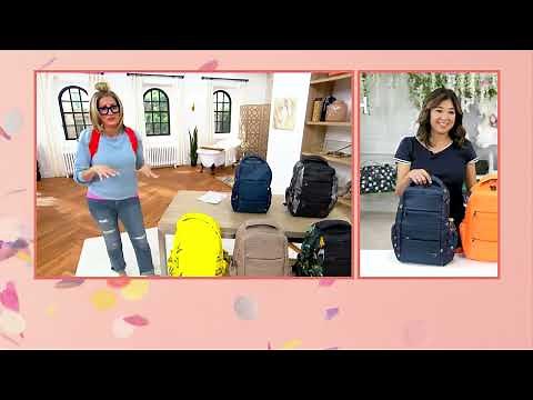 Lug Color-Blocked Backpack - Hopper on QVC