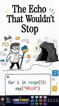 Ep. 5: The Echo That Wouldn’t Stop (how Python Loops works #scientificpython #numpy)
