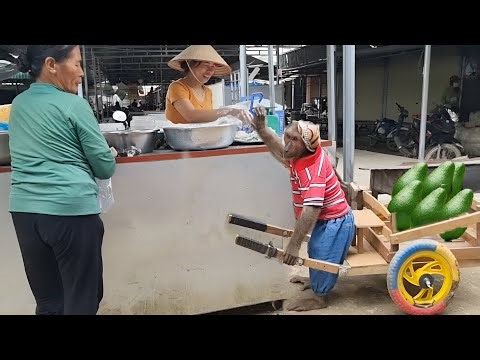 ABU rickshaw harvest avocado sell buy cake! feed mom