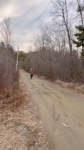 Power wheelies on the 450!! #wheelie #honda #dirtbike