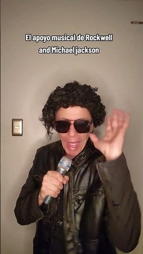 El apoyo musical de Rockwell and Michael jackson