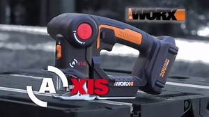 WORX Cordless Reciprocating Saw&Jigsaw, 20V ¾" 2-in-1 Saw, ¾" Stroke Length, 2-in-1 functions, 4 Blades for Different Materials, Compact&Lightweight Design, Battery and Charger Included, PowerShare