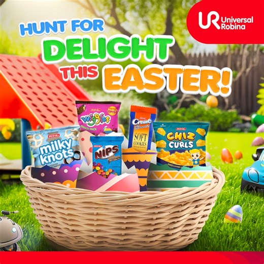 Hunt for egg-citing and delightful treats this Easter! | Universal Robina Corporation