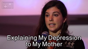 33K views · 933 reactions | “My depression is a shape shifter; one day it is as small as a firefly in the palm of a bear, the next day, it’s the bear.” | Button Poetry | Facebook