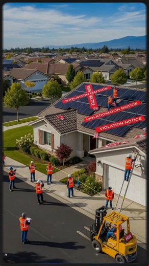 They banned my solar panels so I turned neighborhood into a construction zone | Daily Stories