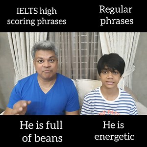 Regular phrases Vs IELTS high scoring phrases(Speaking) | Grey Goose English Academy