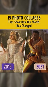 151K views · 470 reactions | 15 photo collages that show how our world has changed: | SatisFact | Facebook