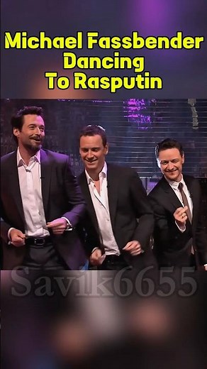 Michael Fassbender vs Tom Hiddleston dancing to Rasputin#flashback #savik6655 #shorts #short