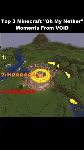 Top 3 Minecraft "Oh My Nether" Moments From VOID