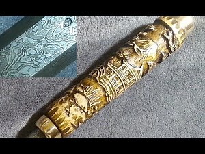 Making a Carved Handle for a Japanese Chisel