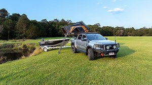 636K views · 2.2K reactions | 鸞 WANNA WIN IT!? This is the Ultimate RANGER / RIVER Adventure Combo! Get ready to live the dream with: ⭐ Upgraded 2025 WildTrak Ford Ranger (Fitted with the best aftermarket accessories) ⭐ FusionX Rooftop Tent by CampBoss ⭐ Seajay Nomad 3.7m HS Tinnie & Trailer ⭐ Mercury Outboard ⭐ …and much more! Valued at over $135,000! Want in? Buy a Keys 2 Adventure trade promotion package now! | All 4 Adventure | Facebook