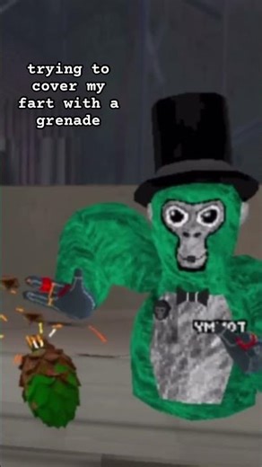 Trying To cover my fart with a grenade