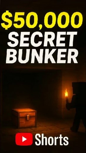 Minecraft Secret Base: Uncovering My Hidden Underground Bunke