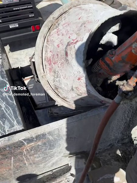 New Guy Forgets to Clean Concrete Mixer | Black Pipe Layers Underground Job