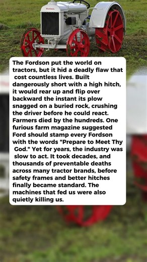 This Beloved Tractor Killed So Many Farmers They Called It the Widow-Maker