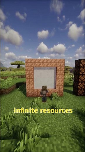 Top Minecraft Mod That Lets You Build Portals From ANY Block #Minecraft #MinecraftShorts