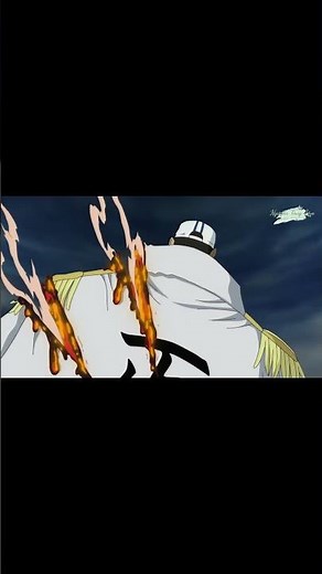 Vista and Marco use Haki-infused attacks on admiral Akainu at Marineford One Piece