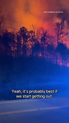 Multiple wildfires broke out early Wednesday near East Tennessee’s popular towns of Gatlinburg and Pigeon Forge, prompting evacuations as dry conditions, low humidity and wind fueled the blazes. This footage shows a fire near Pittman Center, about eight miles from Gatlinburg. All evacuations in Sevier County have been lifted, but the Webb Mountain Fire continues to be active in the county. According to the Tennessee Wildfire Public Viewer, that fire, located just off East Parkway near Pittman Ce