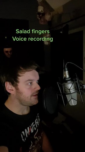 Recording Voices for Salad Fingers