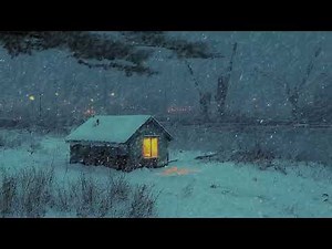 Ultimate Cold Snowstorm Sound While Sleeping┇Howling Wind & Blowing Snow - Windy Night