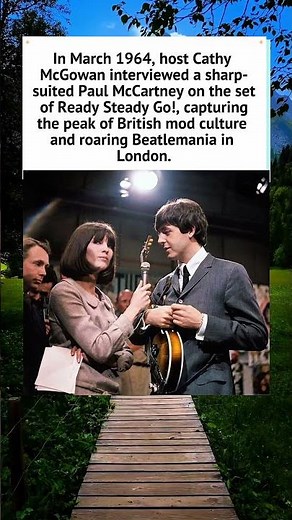 Paul McCartney on Ready Steady Go! (1964) 📺