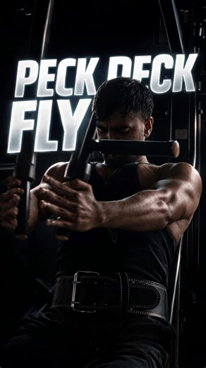 Never Miss the Peck deck fly exercise. As this is one of the best isolation exercise for chest #gym
