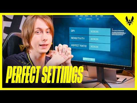 THE GOAT'S VALORANT SETTINGS?
