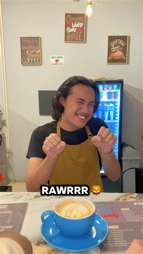 Serenity Cafe on Instagram: "Kalo mau bikin latte art gambar apapun bisa yaa kak 🤣👍🏻🦁 Fasilitas? Lengkap parah 👇 🗣️ Bisa Karaokean ⭐️VIP Area ( AC ) 📽️Tersedia Proyector Infocus 📶 Wifi ngebut 🚬 Smoking area luas 🕌 Mushola 🚻 Toilet bersih 🍽️ Menu mulai 20K-an 🅿️ Parkir luas (motor & mobil) 🗣️Kapasitas bisa untuk 80orang Serenity cafe Open daily 10:00-22:00WIB ( Jl . HS Ronggo Waluyo Sukaharja ,Telukjambe Karawang ) RESERVASI ( 0817861177 ) 🤙📲"