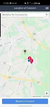 GovPilot's Report-a-Concern via the GovAlert App