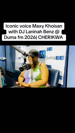 Maxy KhoiSan Being Loved, Appreciated & highly honoured in a music career always means a lot to me...it's even beyound words expression coz it goes way deep into my spirit,body & soul coz it's been 27 yrs now doing this Epic golden beautiful music journey....Thank u so much dj Laninah DJ Laninah Benz RW & Duma FM Radio📻 including my Lovely followers,Supporters,Clients,listeners etc #Maxycan♥️🤗🔥🎶💃🕺Modimo a mpolokele Lona lotlhe Baratiwa baka 🙌#Cherikwa #BareOmang #AReChengCheng. Plis do SU