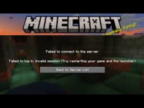 How to Fix Minecraft Failed to Login Invalid Session Try Restarting Your Game Error
