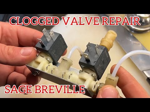 Clogged Valve Repair Sage Breville Coffee Machine
