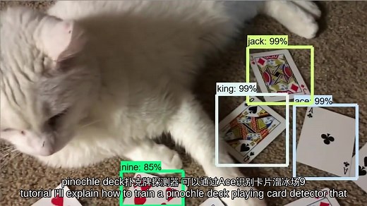 如何在Windows 10上使用TensorFlow 1.5（GPU）训练对象检测分类器（中英字幕）