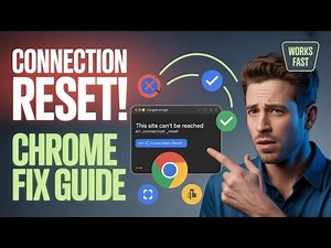 Are you seeing the "Connection was reset" error in Google Chrome?