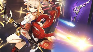 some lucky rolls on genshin