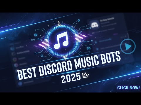 Top 5 Best Discord Music Bots To Use In Your Server! (FREE MUSIC BOTS 2025 Tutorial)