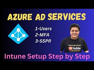 How to configure Azure AD Users MFA and SSPR Step by Step Guide ! Intune Live Class !