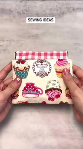 28K views · 370 reactions | Sewing IdeasHow to make mini pouch | Diy Flex Frame Pouch Sewing Tutorial | P&K Handmade | วิธีทำกระเป๋าปากบีบ #Reels #diy #sewing #handmade #pouch #pouchbag #sewingtips #sewingprojects #สอนเย็บกระเป๋าปากบีบ | P&K Handmade | Facebook