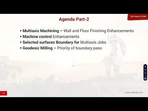 SolidCAM 2025 What’s new in Multiaxis Milling - Part 2