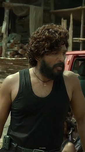 pushpa red sandal escape scene 🔥part-4 #pushpa #alluarjun #shorts #viral