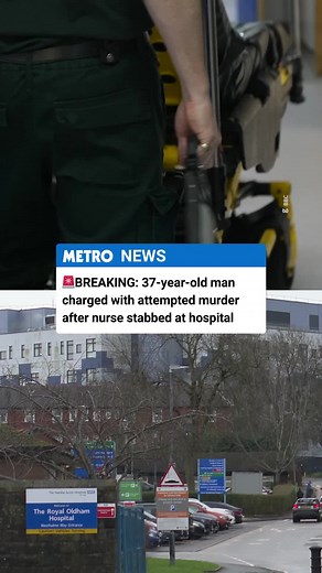 Rumon Haque has been identified as the suspect behind the attack at the Royal Oldham Hospital. He's been charged with the attempted murder of a ‘popular’ nurse in her 50s and with possession of a bladed article. The woman, who hasn't been named, suffered ‘life-changing’ injuries. #fyp #nurse #nhs #oldham #greatermanchester #hospital #uknews #breakingnews #newsupdate