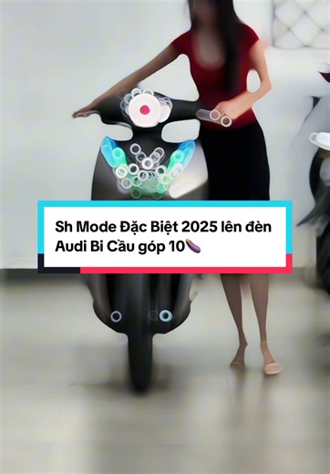 Khám Phá SH Mode Đặc Biệt 2025 Bạc Đen