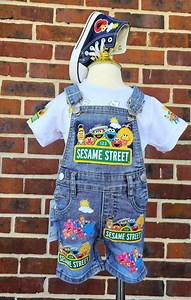 Custom Overalls for Kids, Personalized Birthday Overalls Outfit With Character Design, Toddler Boy or Girl Overall Outfit, Kids Name Outfit. - Etsy