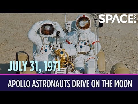 OTD in Space – July 31: Apollo Astronauts Drive on the Moon