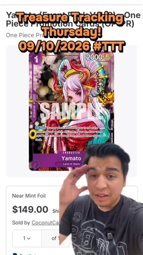 Treasure Tracking Thursday 09/10/2026 — One Piece TCG Market Watch