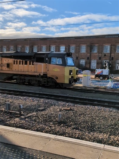 Colas Rail class 70 passing #Doncaster #England #Uk #train #railway
