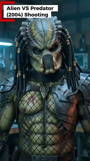👽 Alien vs Predator (2004): Real Suits & Practical Effects! 🎬🔥#Predators #BehindTheScenes #Hollywood