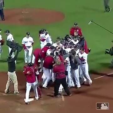 "It hasn’t happened at Fenway Park for 95 years, the Red Sox are World Champions.” 10 years ago today, the Band of Bearded Brothers finished the job. | Boston Red Sox