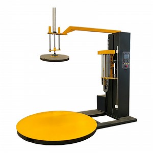 [Hot Item] Pre-Stretch Fully Automatic Top Pressure Pallet Wrapping Machine